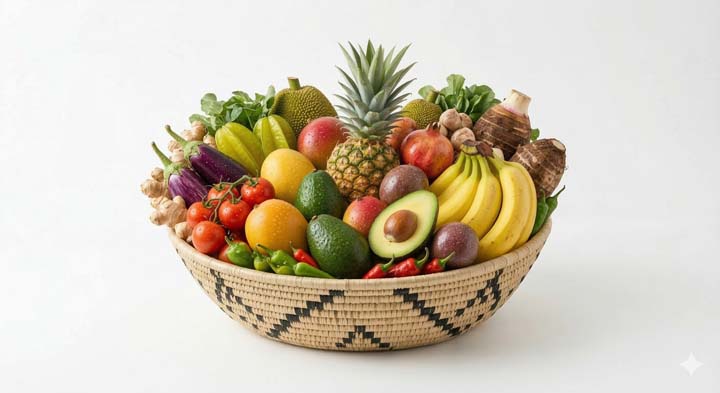 panier fruits et légumes Mayotte