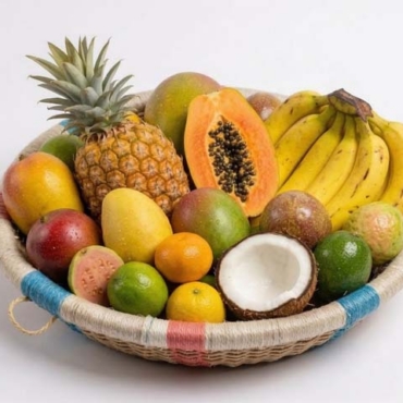 panier de fruits à Mayotte